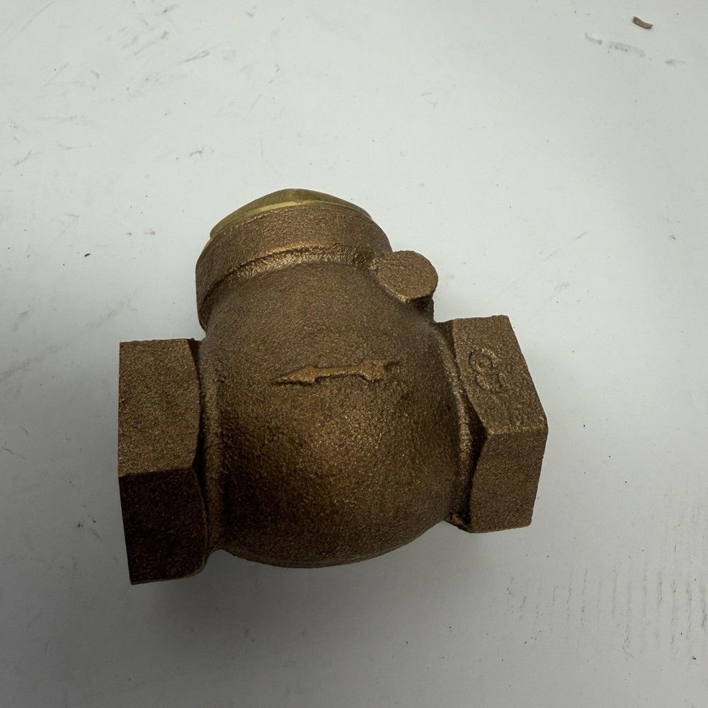 1" NPT BRASS CHECK VALVE