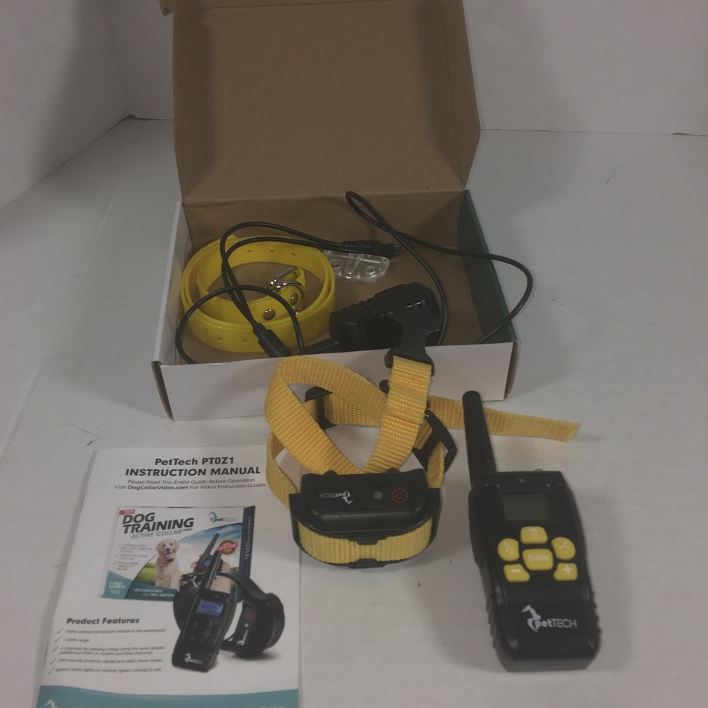 Dog Training Active Collar Model #PTOZ1 - Rechargable & 100% Waterproof