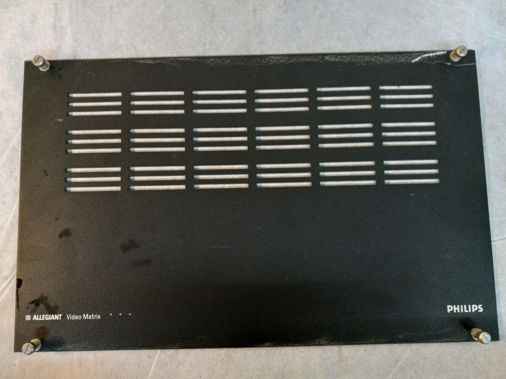 PHILIPS LTC Allegiant Video Matrix LTC 8801/60 METAL FRONT PANEL