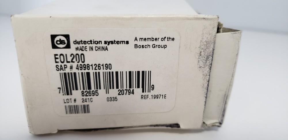 DETECTION SYSTEMS EOL200 FIRE ALARM END OF THE LINE MODULE, NIB