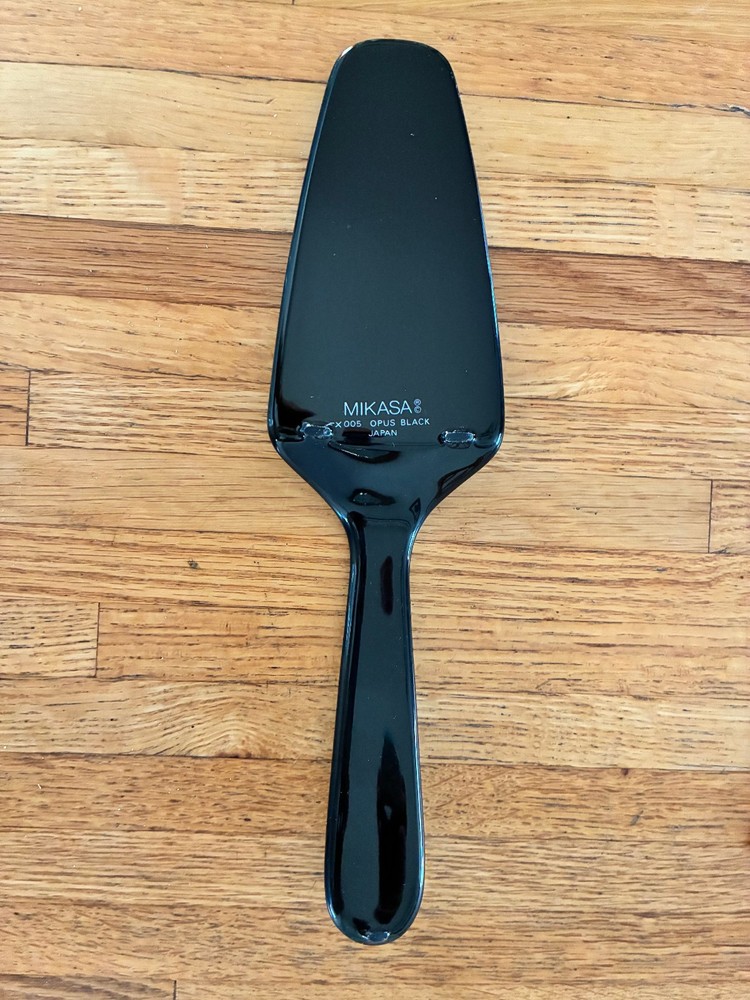 Vtg Mikasa Cake or Pie Server FX 005 Opus Black