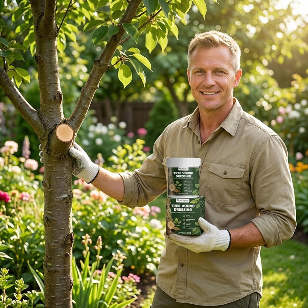 _Tree Wound Dressing Sealant - Pruning Cut Healing Paste for Trees & Shrubs