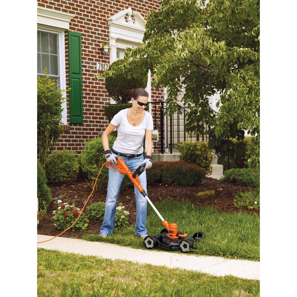 BLACK+DECKER CORDED MOWER TRIMMER KIT - MTE912