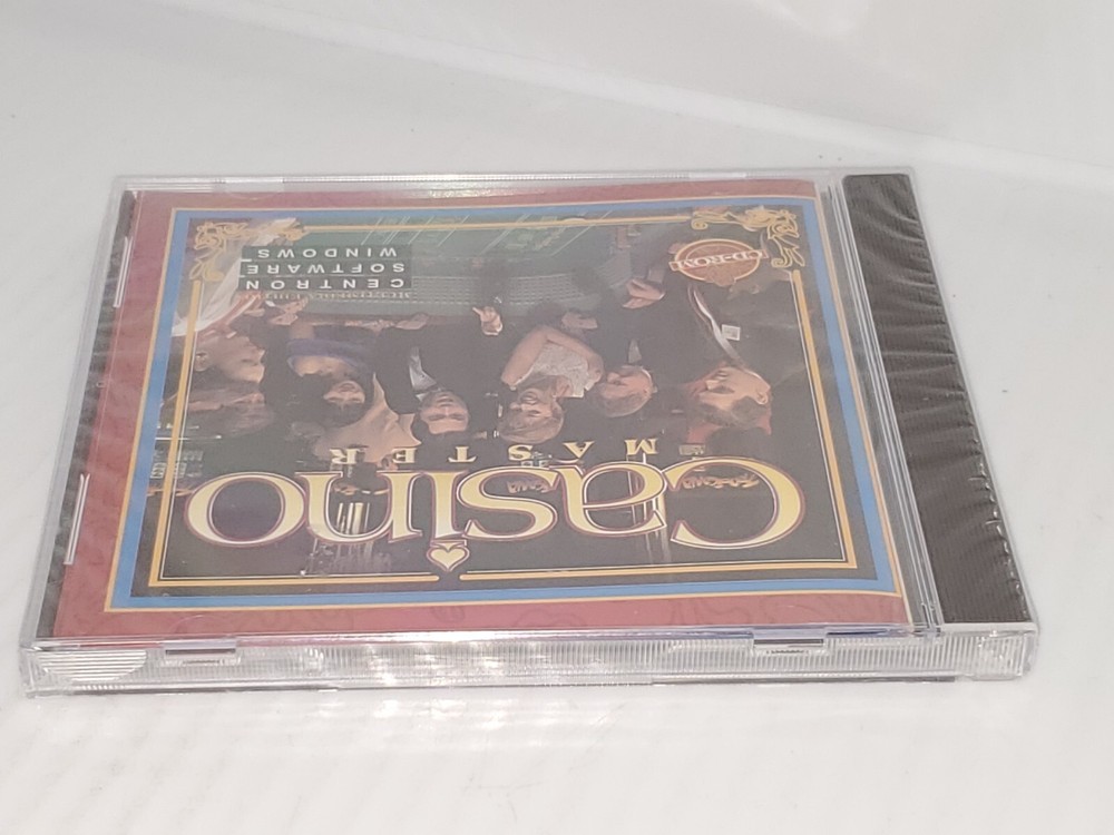 Casino Master (PC, 1995) CD-ROM Game.NEW SEALED HTF