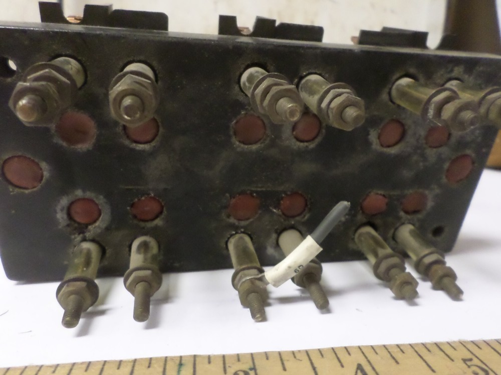 Vintage 6 Lever Electrical Switch