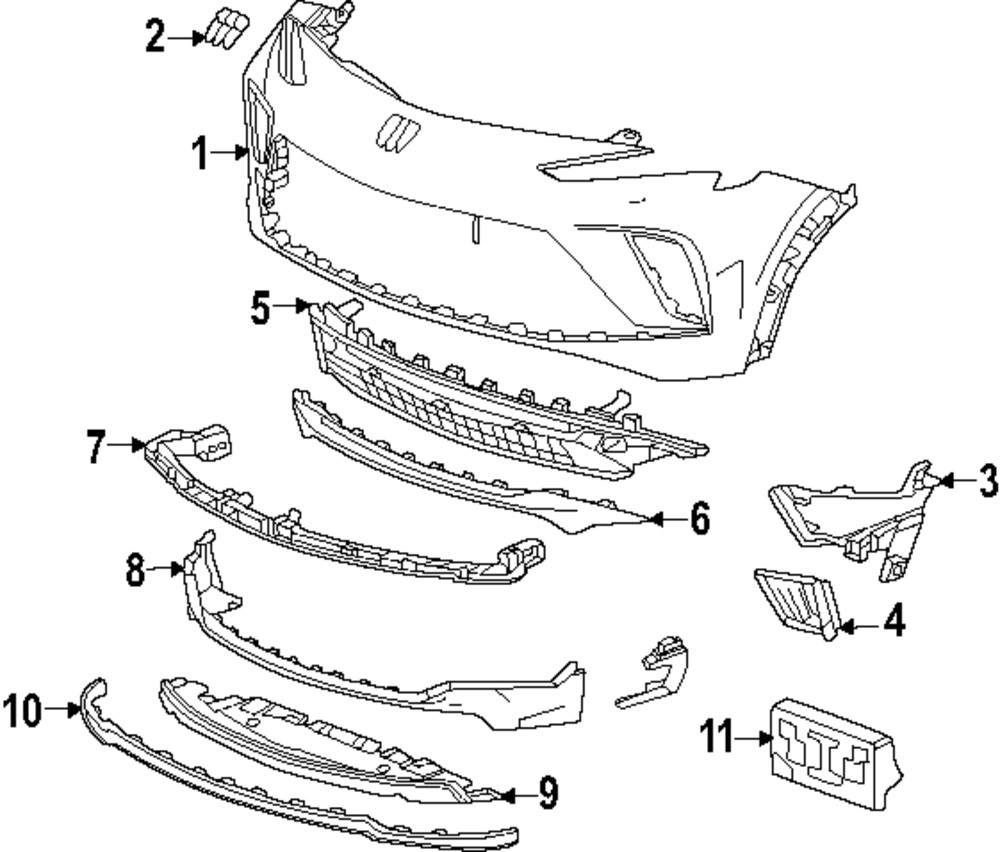 Genuine GM Plate 42771060