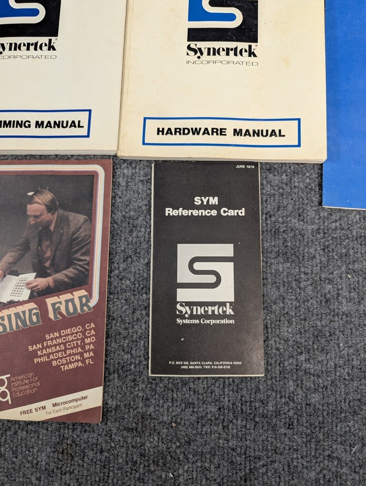 Synertek Systems Corporation SYM-I Microcomputer System-Orig. Box and Papers