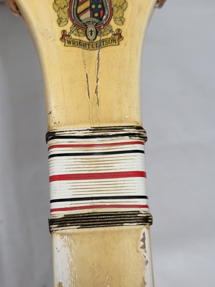 Melbourne Cup Tennis Racket By Wright & Bitson Vintage