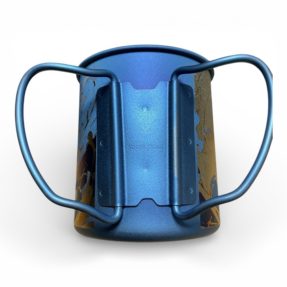 Snow Peak Titanium Mug 450ml Custom Design Camping Cup Fast Shipping