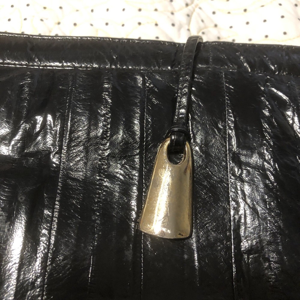 Vintage Black Eel Skin Purse