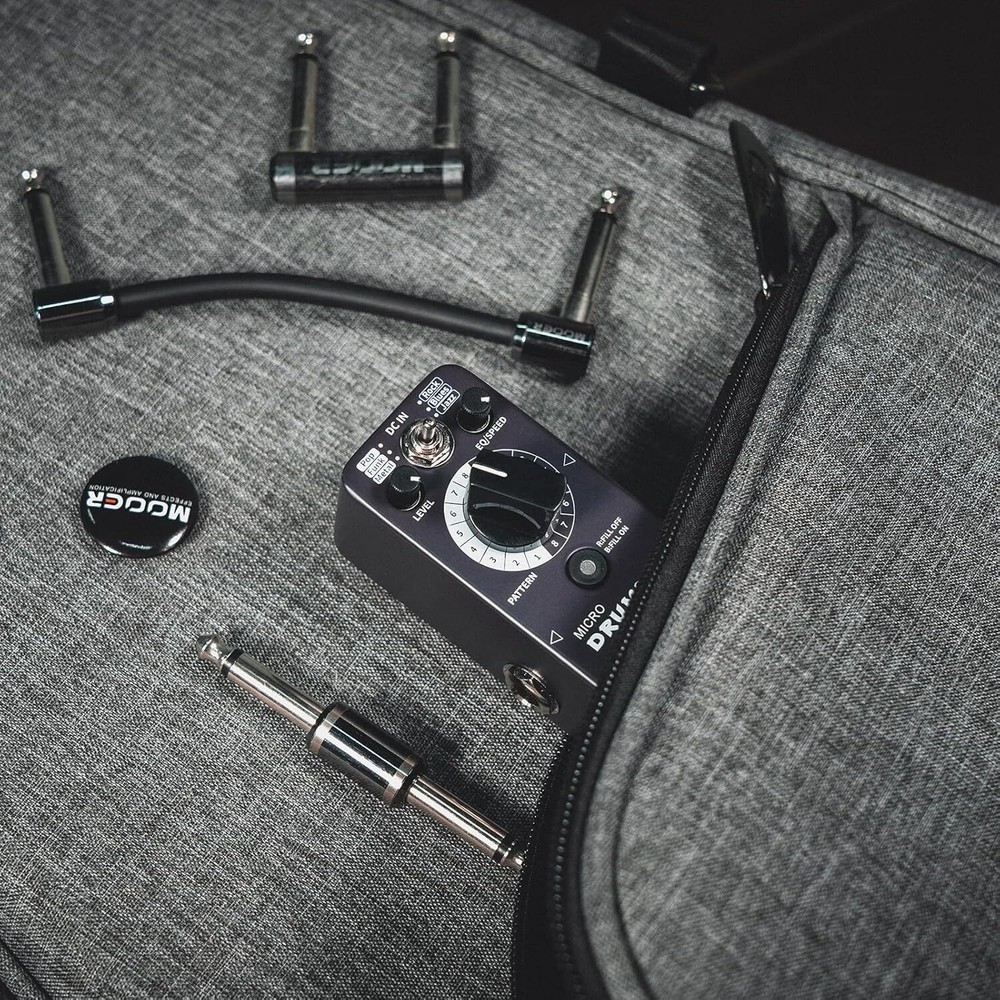 MOOER Micro Drummer II Drum Machine Guitar Pedal Effect with 2