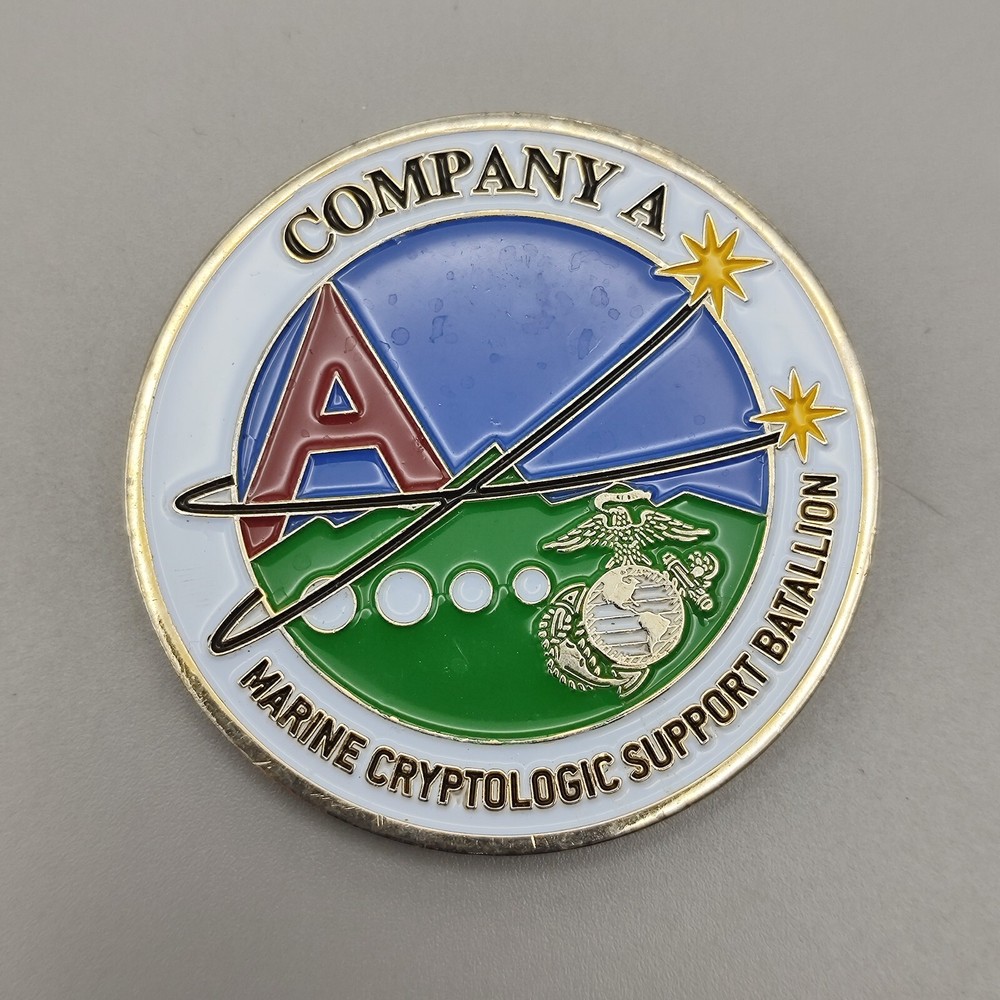 Marine Cryptologic Support Batallion Challenge Coin