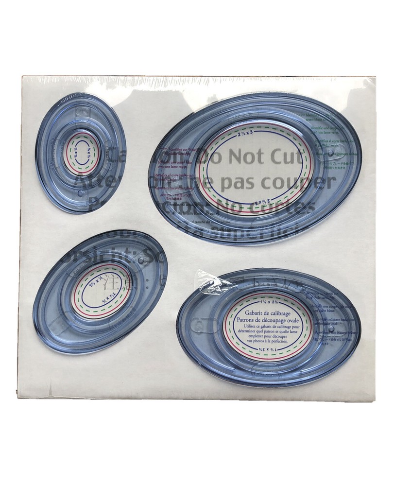 Creative Memories Custom Cutting System Oval Patterns Brand New In Package