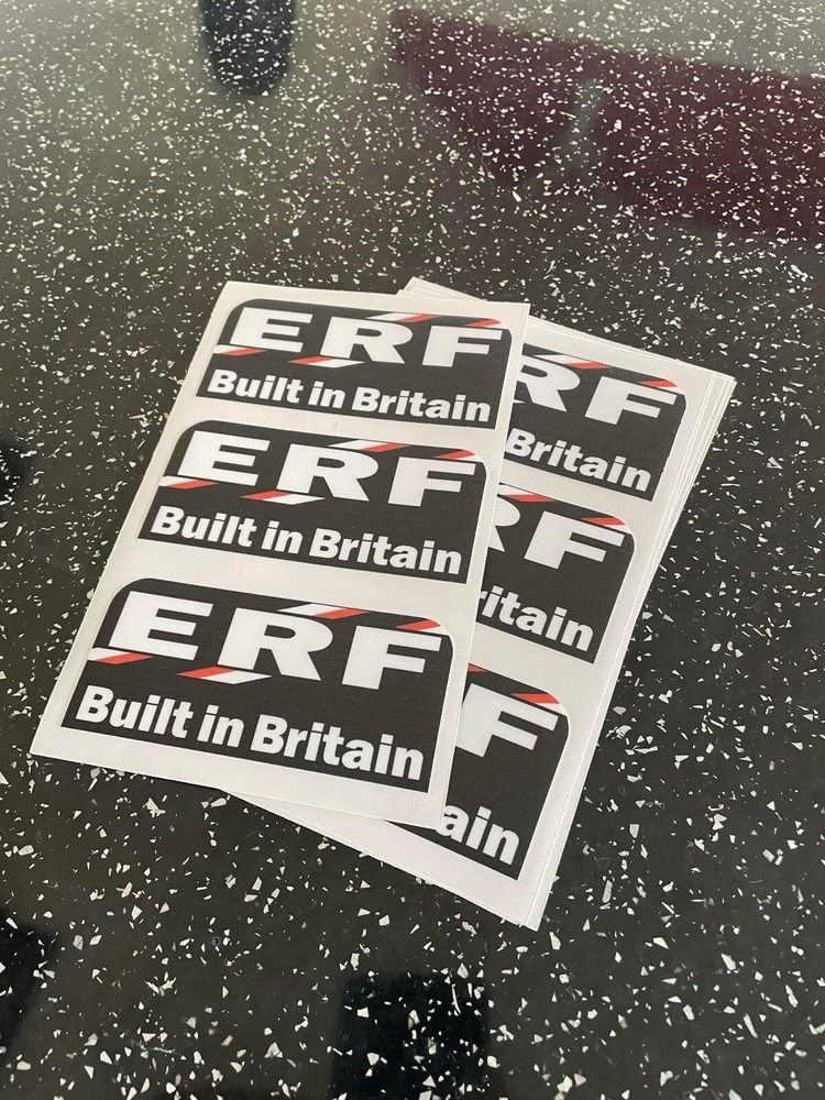 ERF EC Side Repeater Stickers