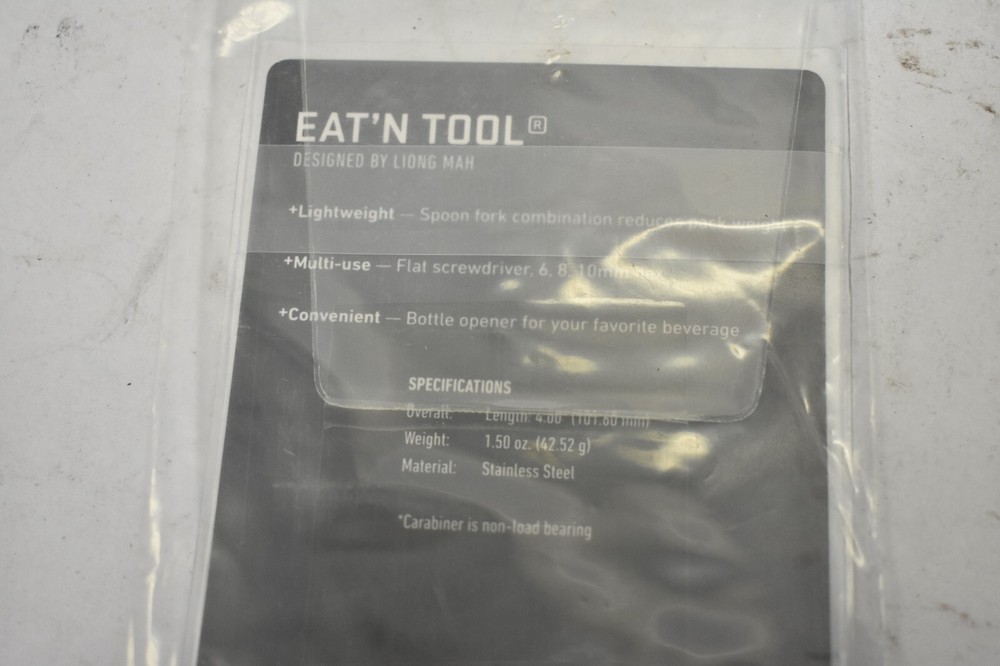 CRKT Eat'N Tool 92100C Spoon Fork Multi-Tool Camping Hiking Lightweight Pack