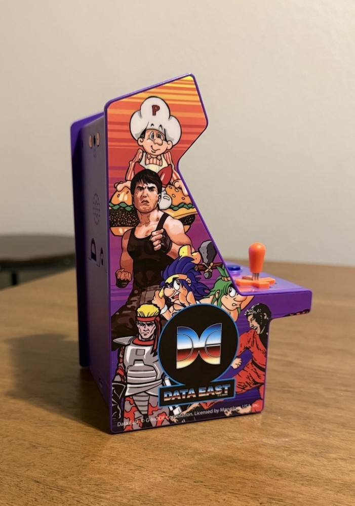 MyArcade Data East Hits Playable Mini Arcade Machine TESTED & WORKS!