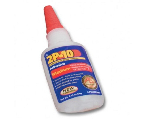 FastCap 2P-10 Medium Adhesive Glue, 2 oz Bottle