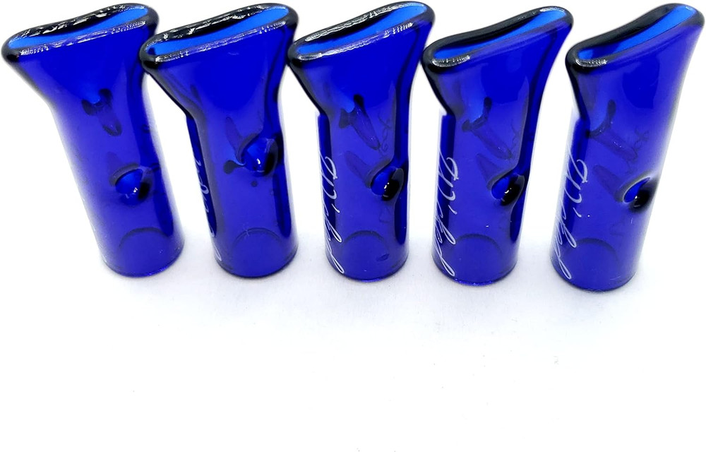 5PCS Reusable Glass Filter Tips for 8Mm Pre-Rolled Filter Tips, Regular Cigaret