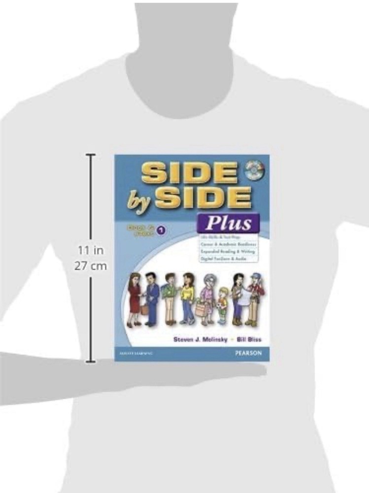 Side by Side Plus1 Activity Workbook with Audio practice.Molinsky/Bliss‼️3BOOKS