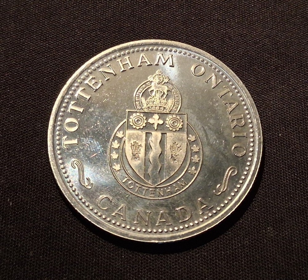 1984 Tottenham, ON Centennial Trade Dollar