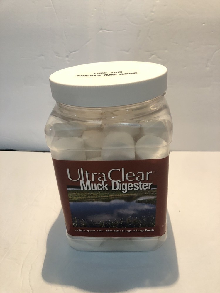 UltraClear Pond Muck Digester 64 Tablets, 4 lbs