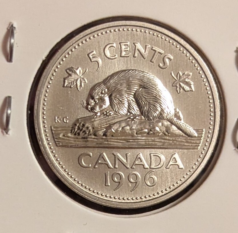 1996 5c From Specimen Set