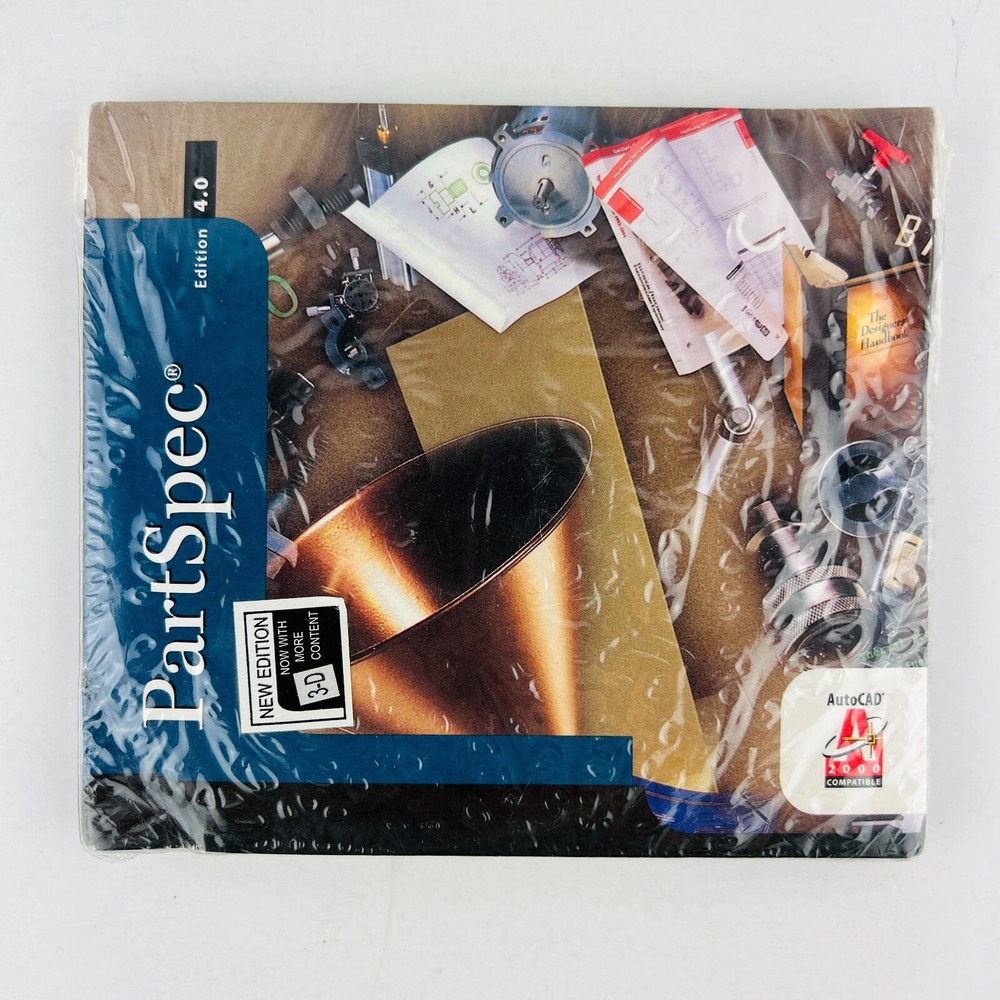 PartSpec Edition 4.0 PC Software New Sealed