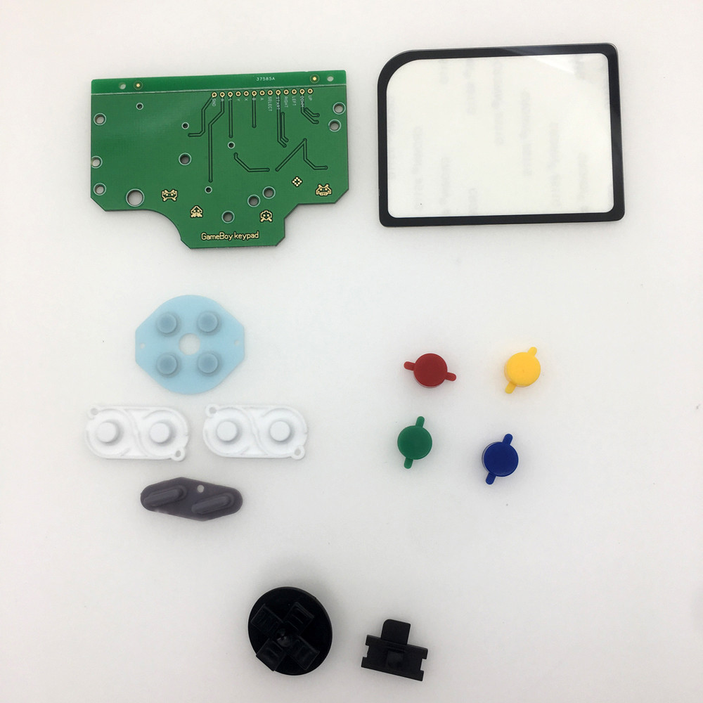 For DMG-01 GBO Rubber Button For Raspberry Pi Zero PCB Board&Lens Protector