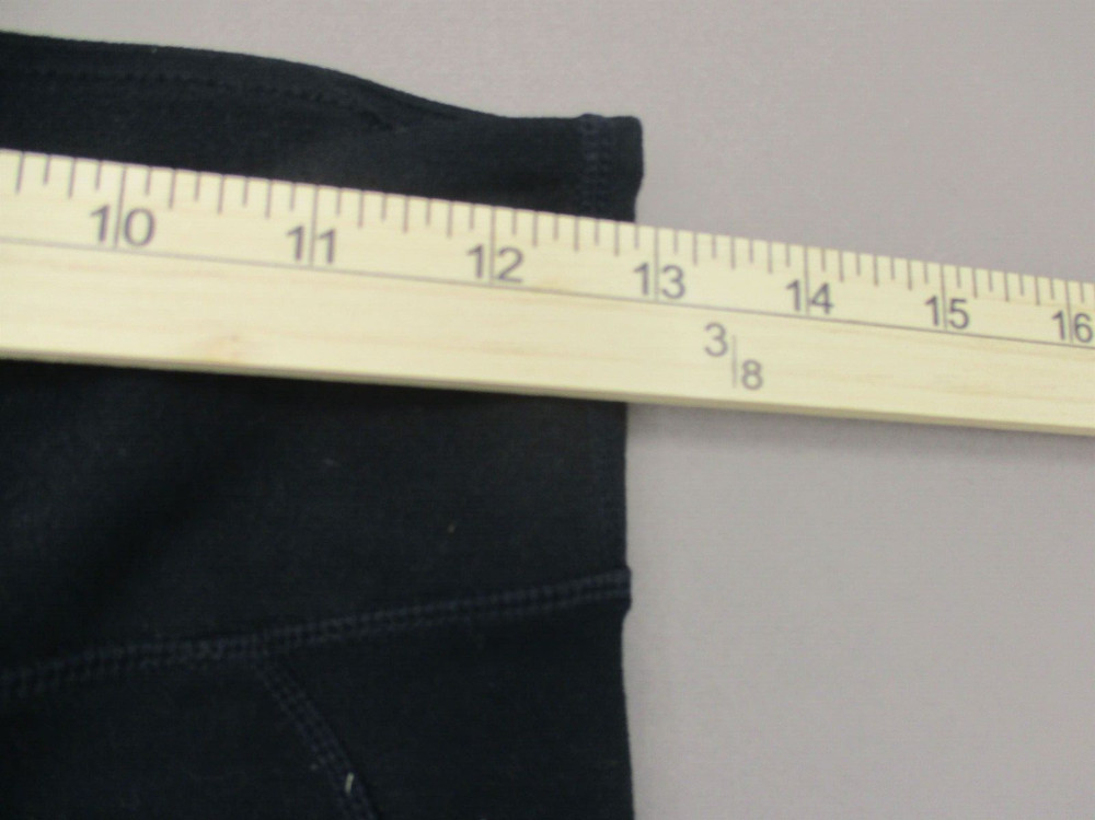 Fabletics Size S Womens BLK Patch Stretch Pull On Athletic Cropped Leggings 871