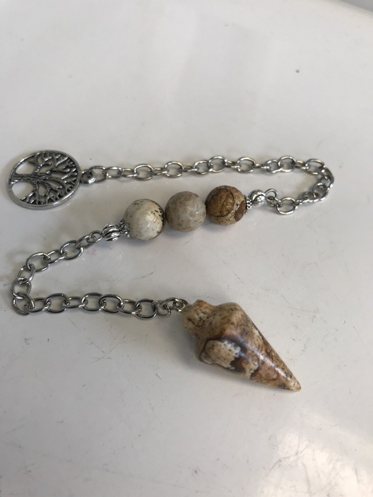 Picture Jasper Pendulum Spirit Communication Ghost Talk 567
