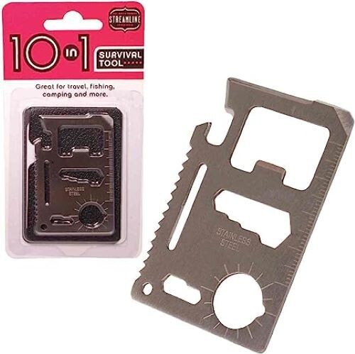 Multi-Purpose 10-in-1 Survival Tool