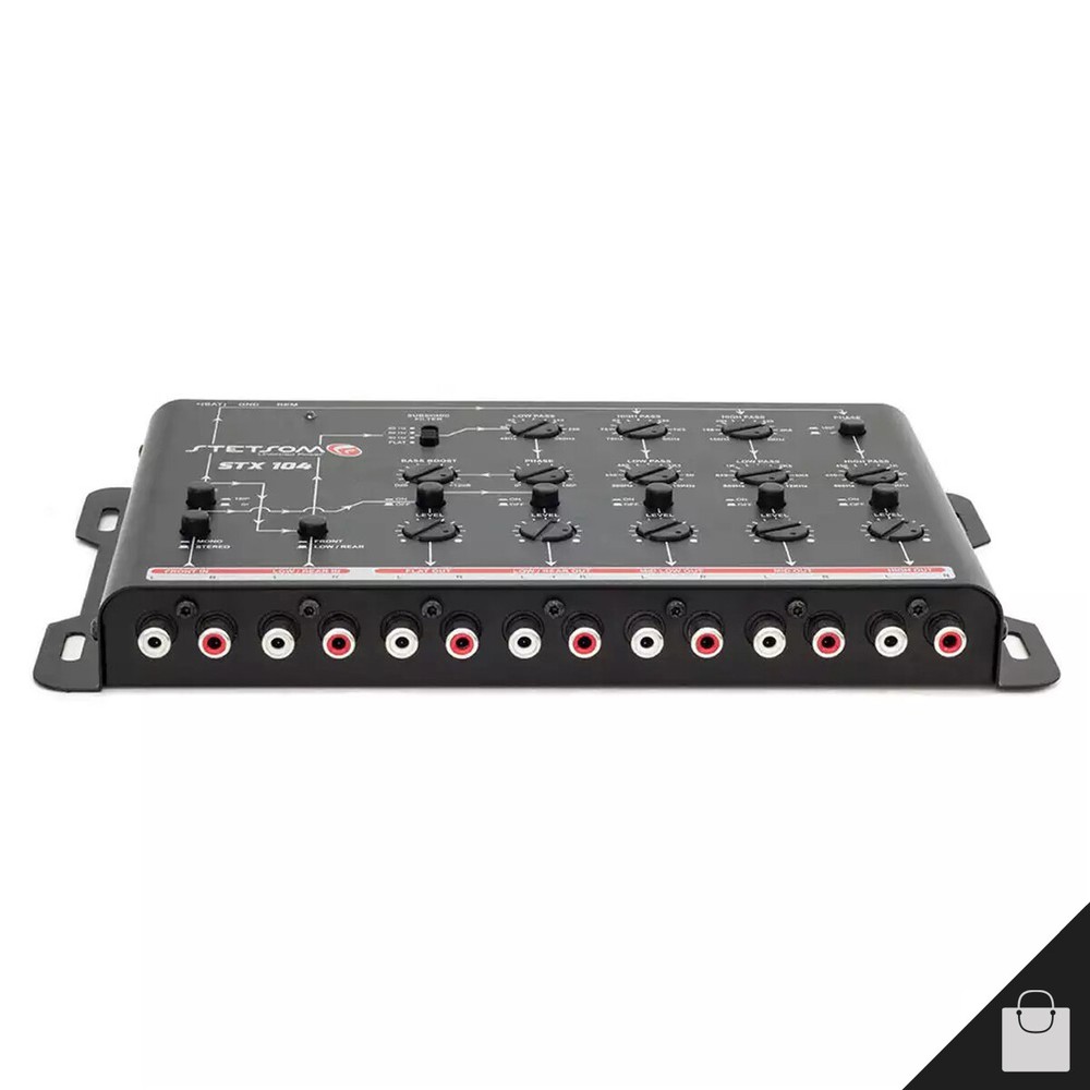 Stetsom STX 104 Crossover DSP Equalizer Digital Audio Processor 3-5 Day Delivery