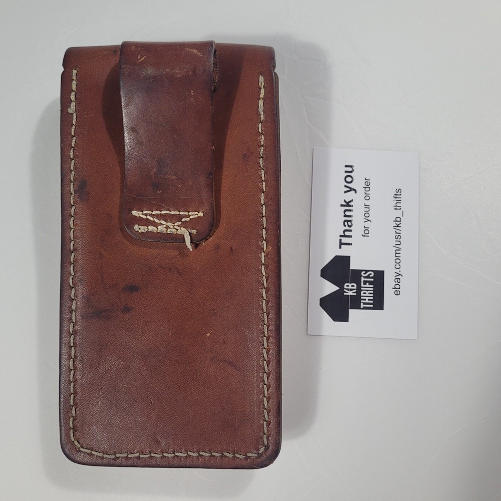 VINTAGE Brunton SurveyMaster Leather Case