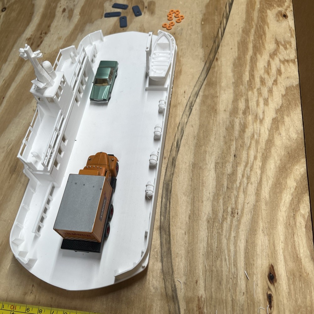 unpainted version Ho Scale Ferry