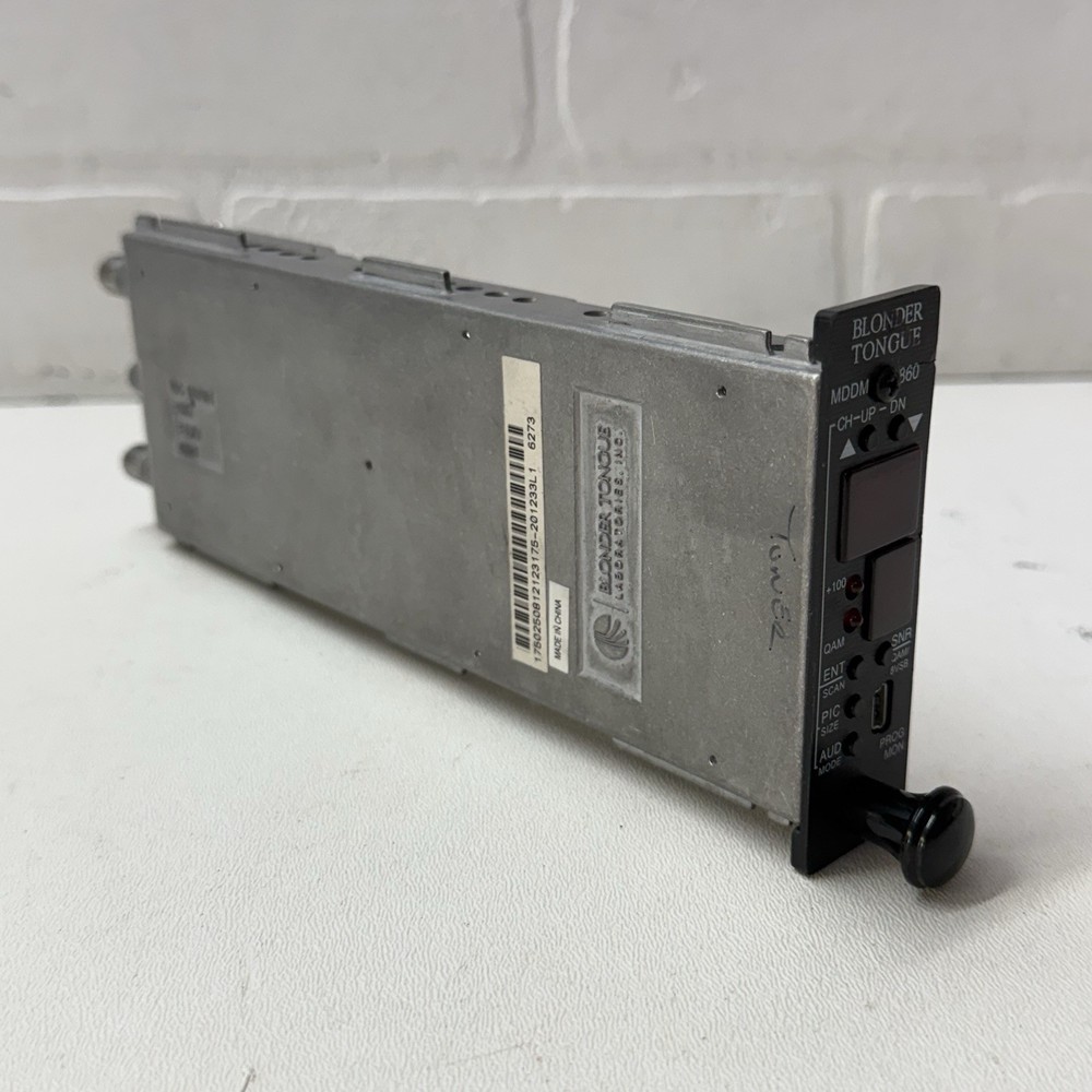 Blonder Tongue MDDM-860 ATSC/QAM Demodulator & Decoder