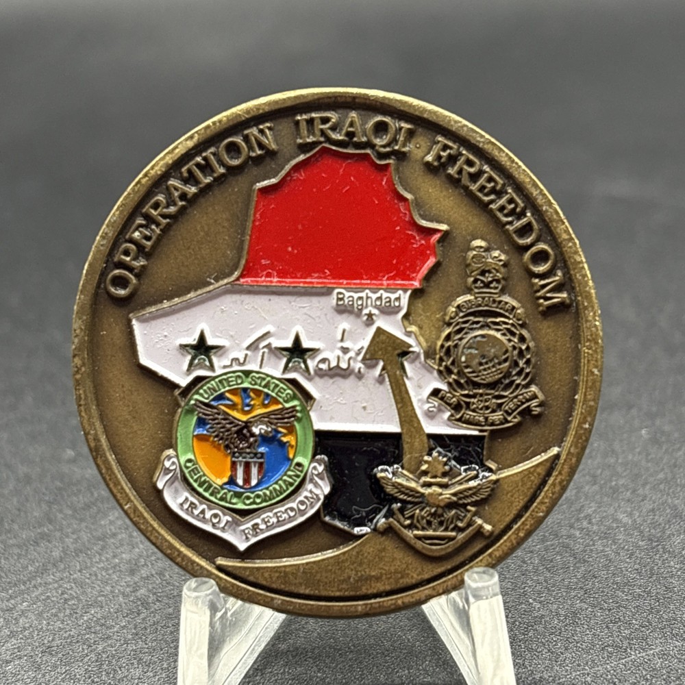 Operation Iraqi Freedom Central Command Challenge Coin