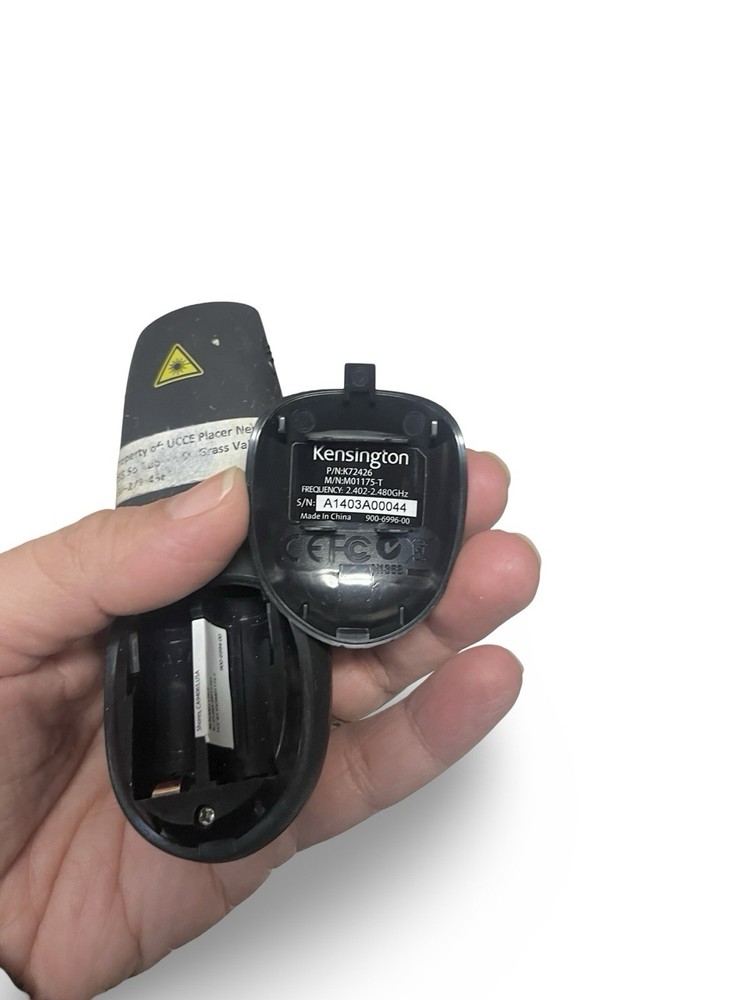 Kensington Expert Wireless Presenter w/ Laser Pointer and Cursor Control K72426