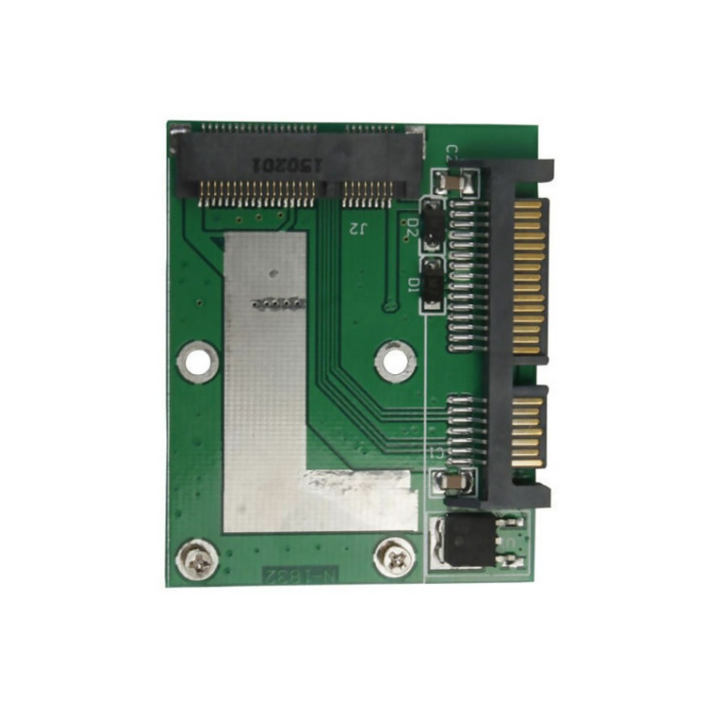 MSATA SSD to SATA Adapter Converter Module Board Support SATA Mini PCIE SSD