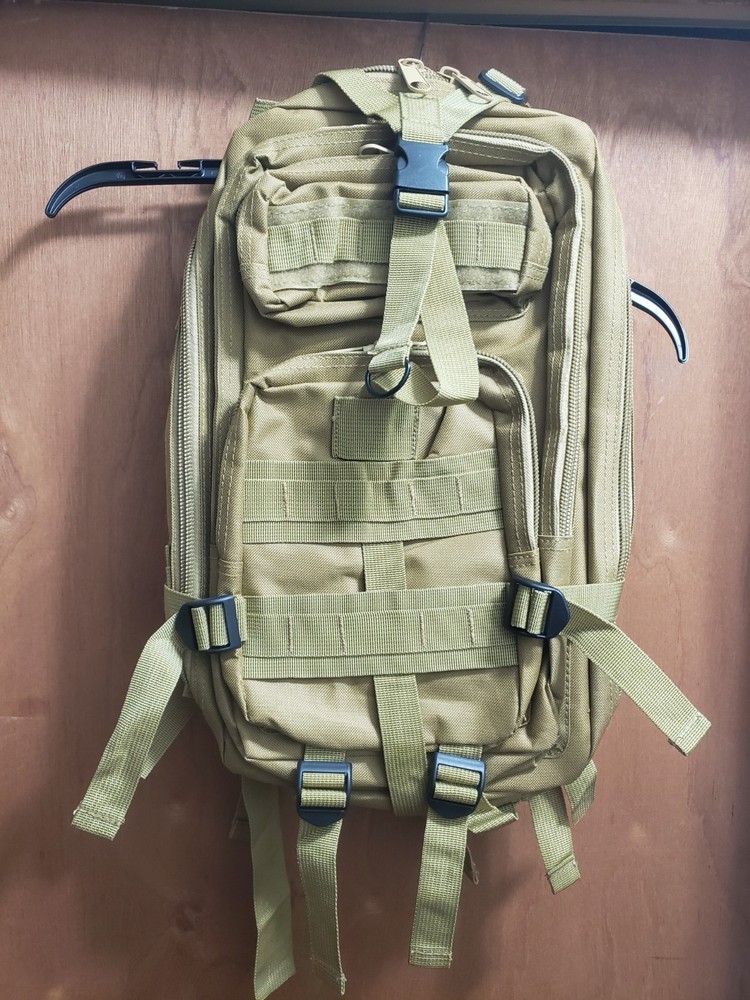 military style backpack