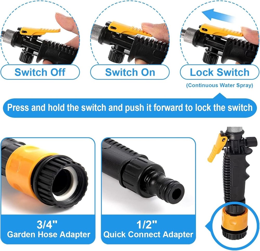 RV Water Heater Anode, Hot Water Heater Flush Wand and Stainless Steel Brush ...