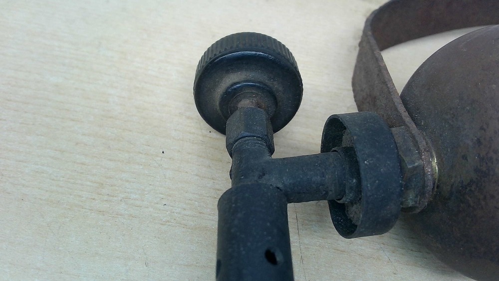 Vintage Brass Small Alcohol Burner Torch Unbranded Steampunk Untested