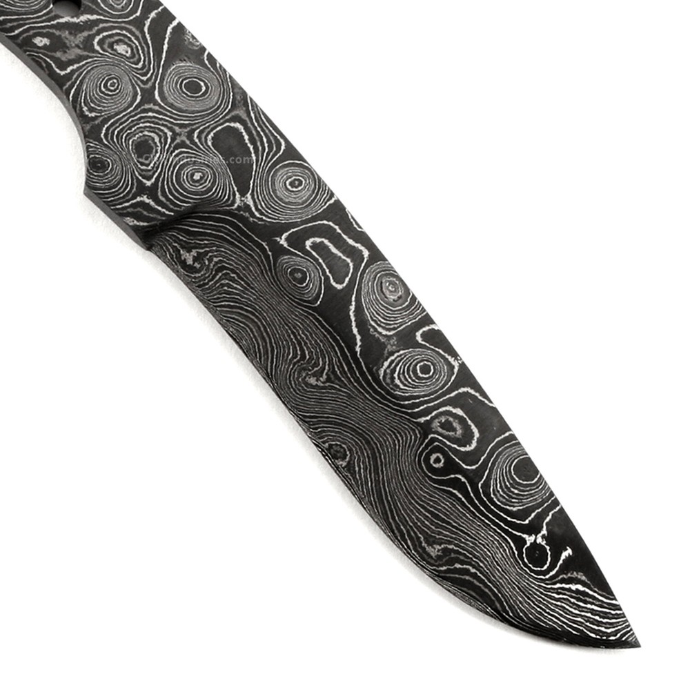 Damascus Knife Making Kit - Rambler - (9 Handle Options) - DIY Blade Kit
