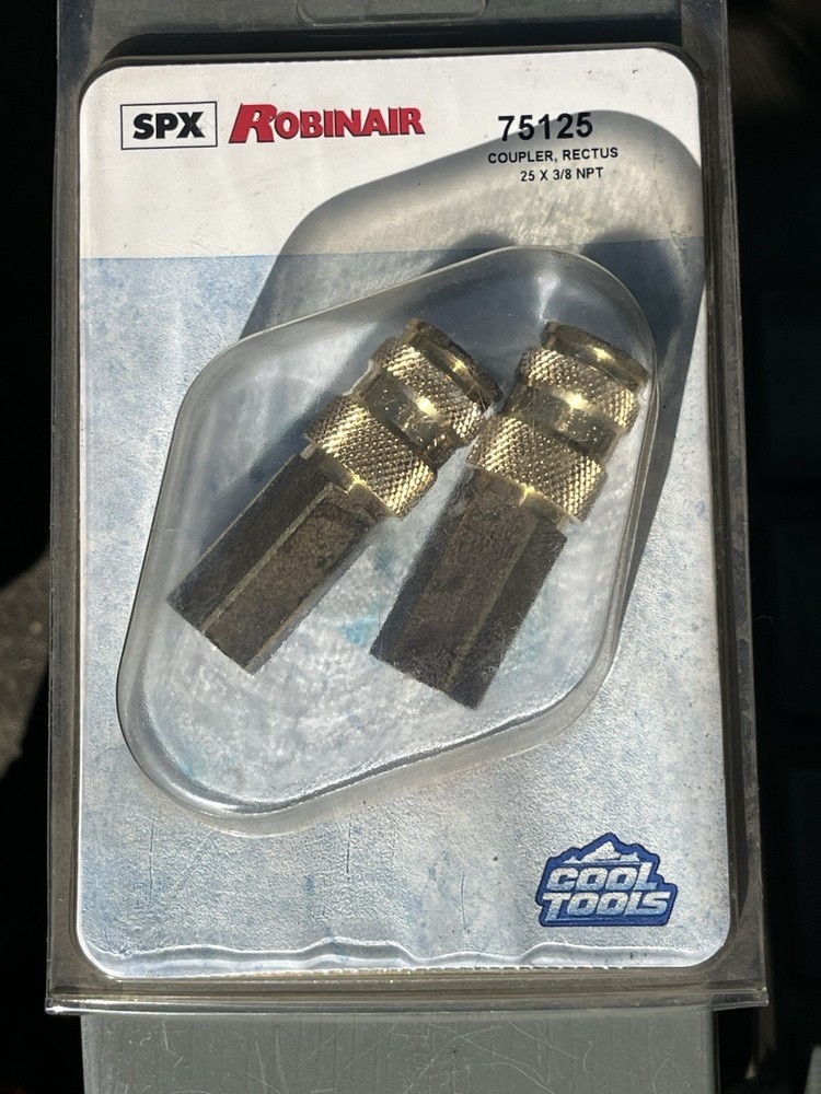 Robinair Hose Coupler Set 3/8 FPT - 75125