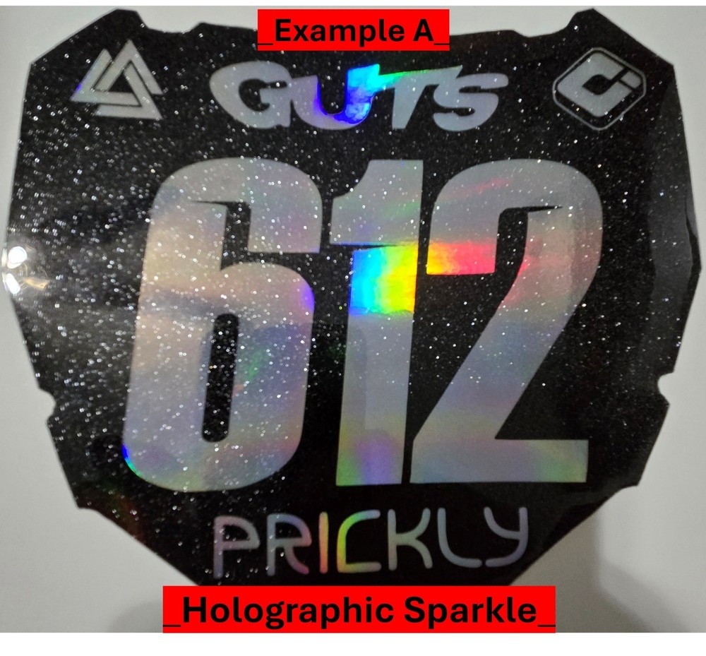 ODI Number Plate Decal (Customizable)