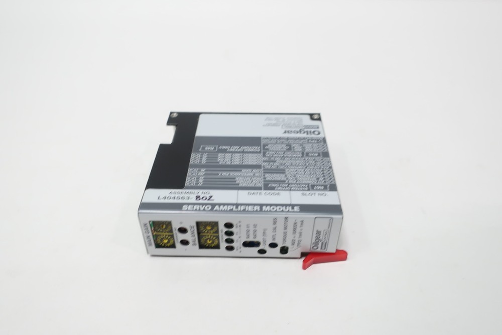 Oil Gear L-404563-802 Servo Amplifier Module