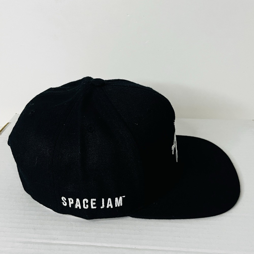 Space Jam Bugs Bunny Silhouette Snapback Hat Black Mitchell & Ness