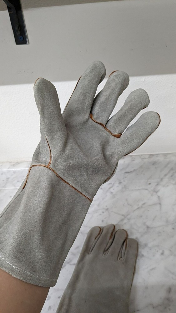 XL Gray welding gloves