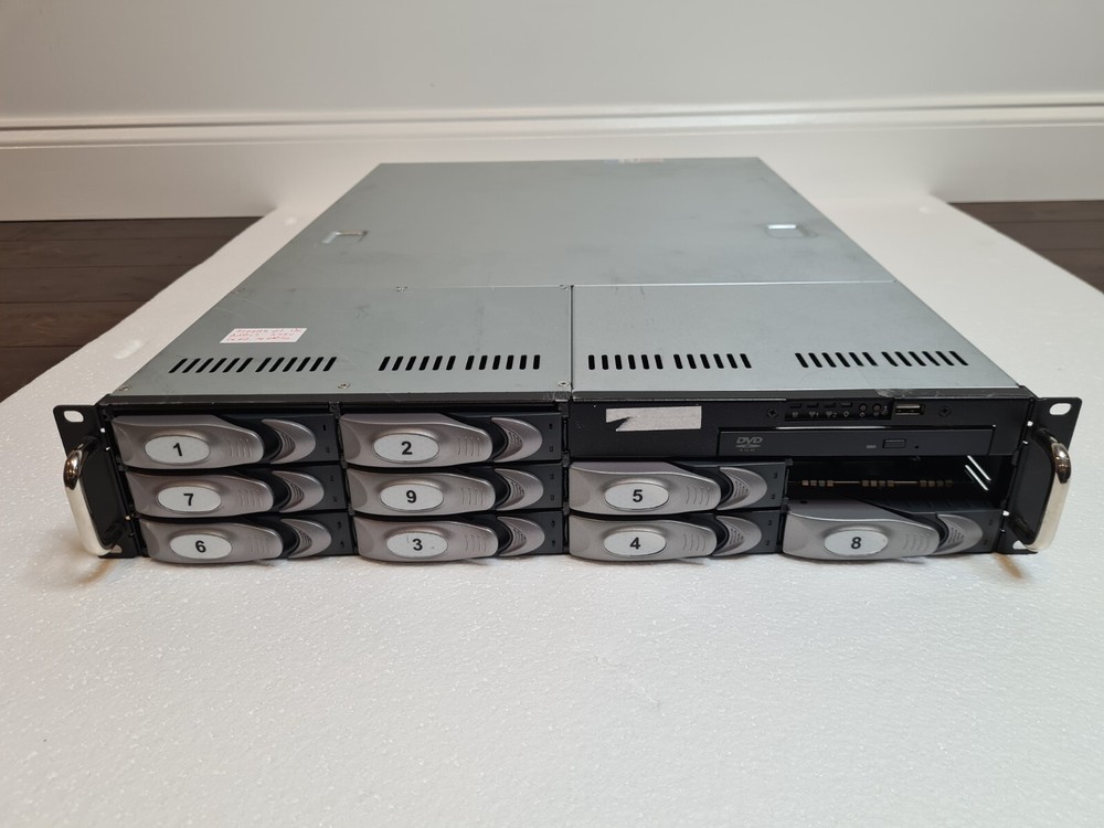 2x AMD 2350 16G Hard Drive Storage Array Server 3100RS G2 Windows Storage Svr R2
