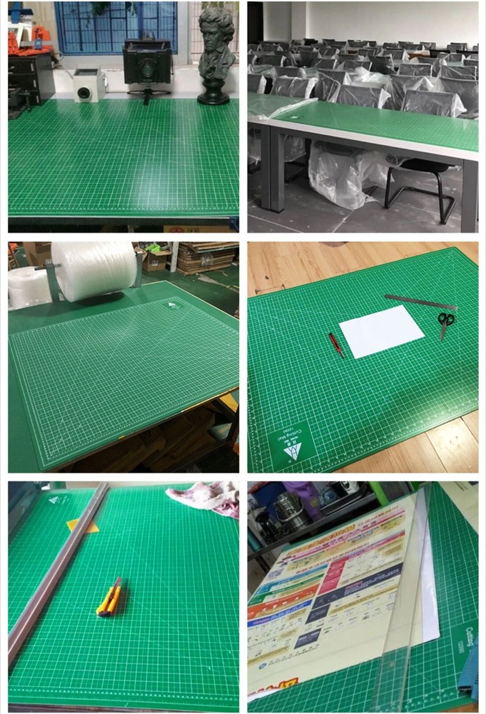 Customize Large Size Cutting Mat Self Healing Green Multi Purpose Craft Supply