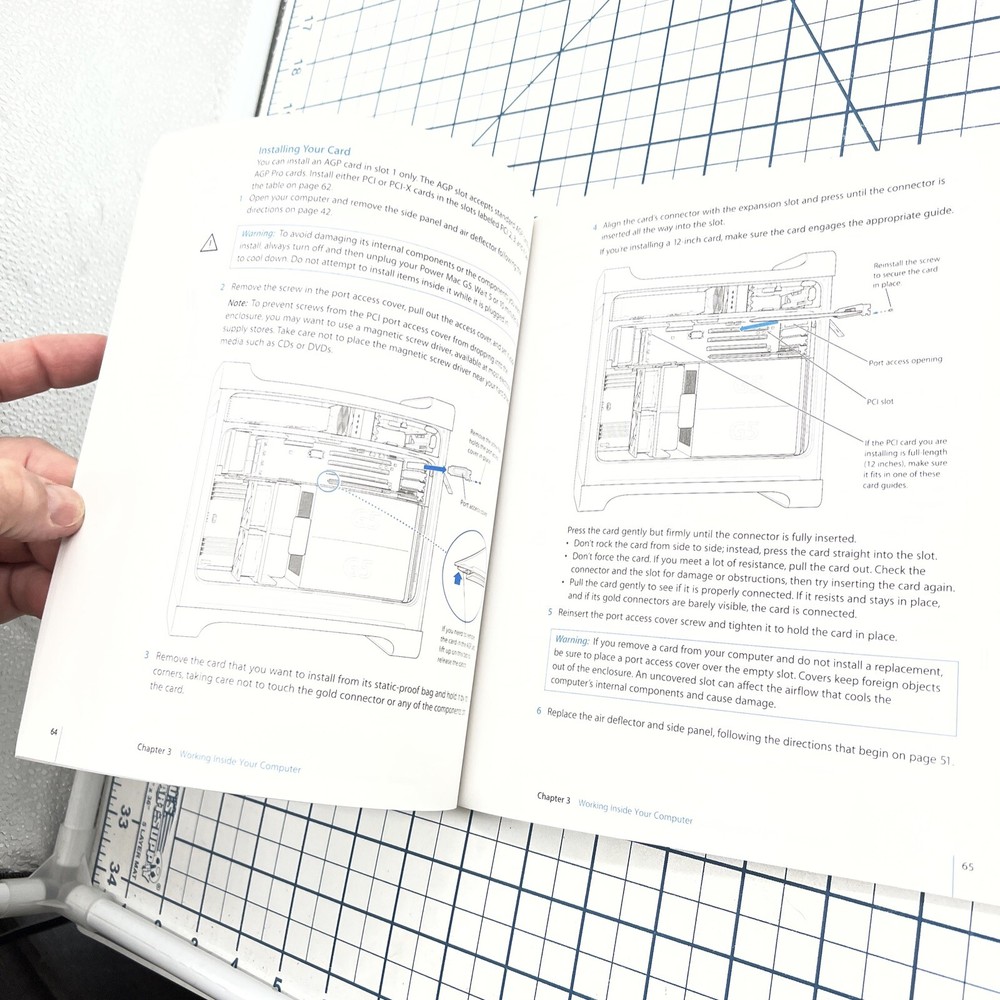 (2) Apple Computer Manuals PowerBook G4 Getting Started Power Mac G5 User Guide